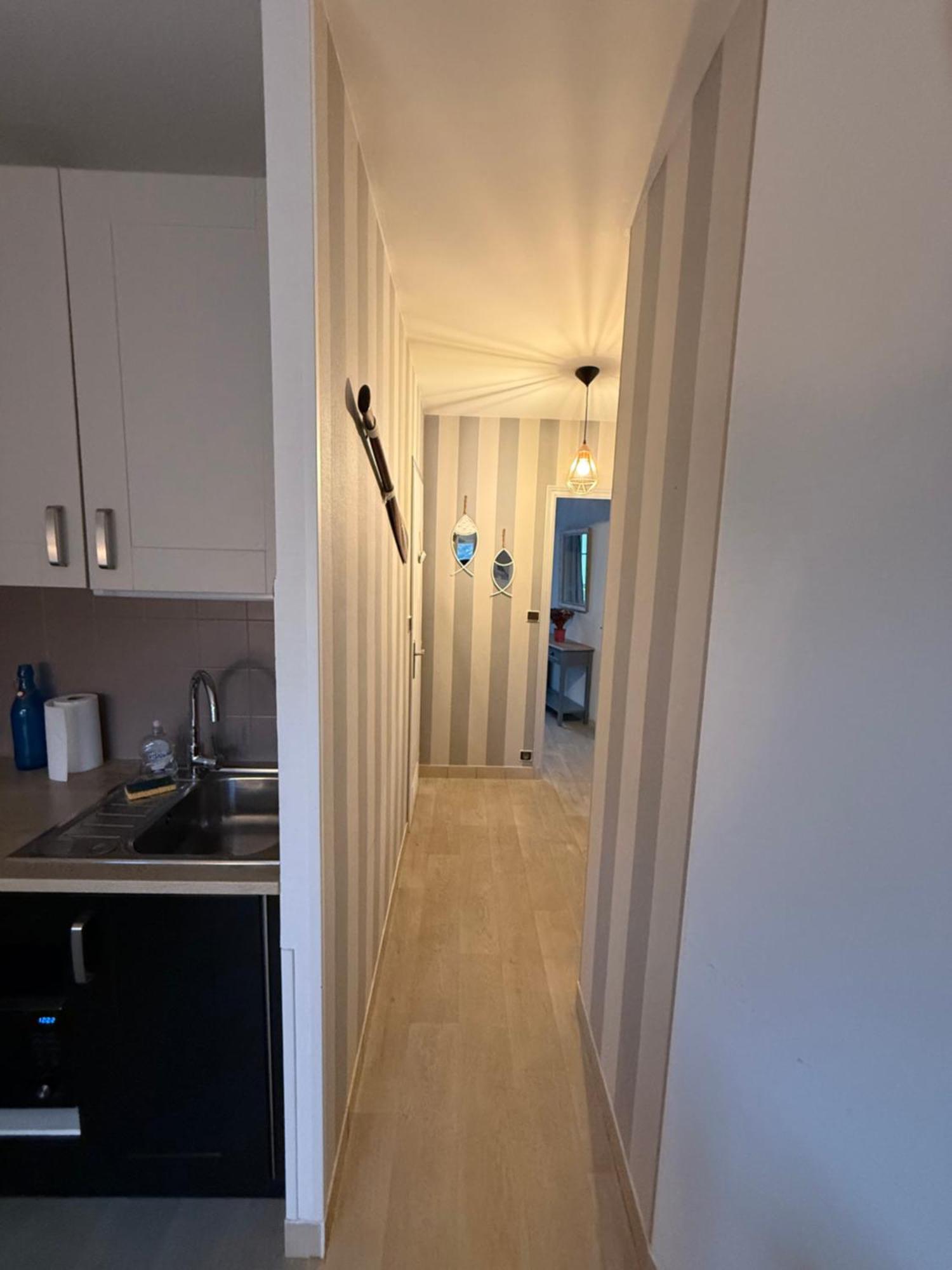 Appartement T2 Vue Sur La Riviere Avec Garage Privatif - Port De Saint-Goustan Auray Dış mekan fotoğraf